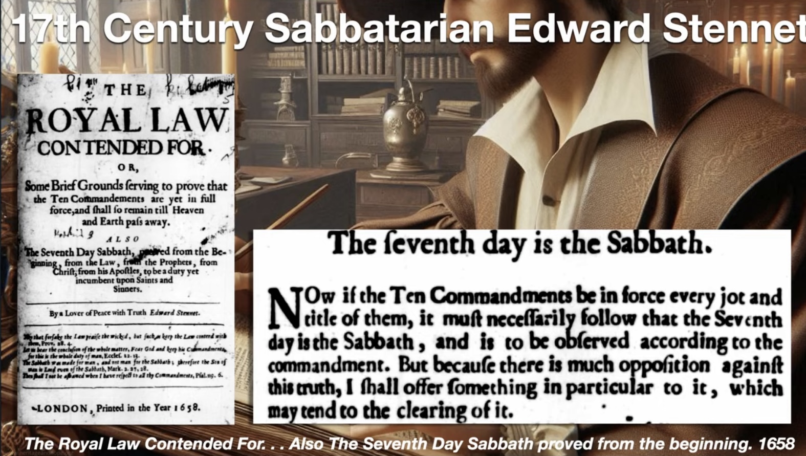 Edward Stennet - 17th Century Sabbatarian